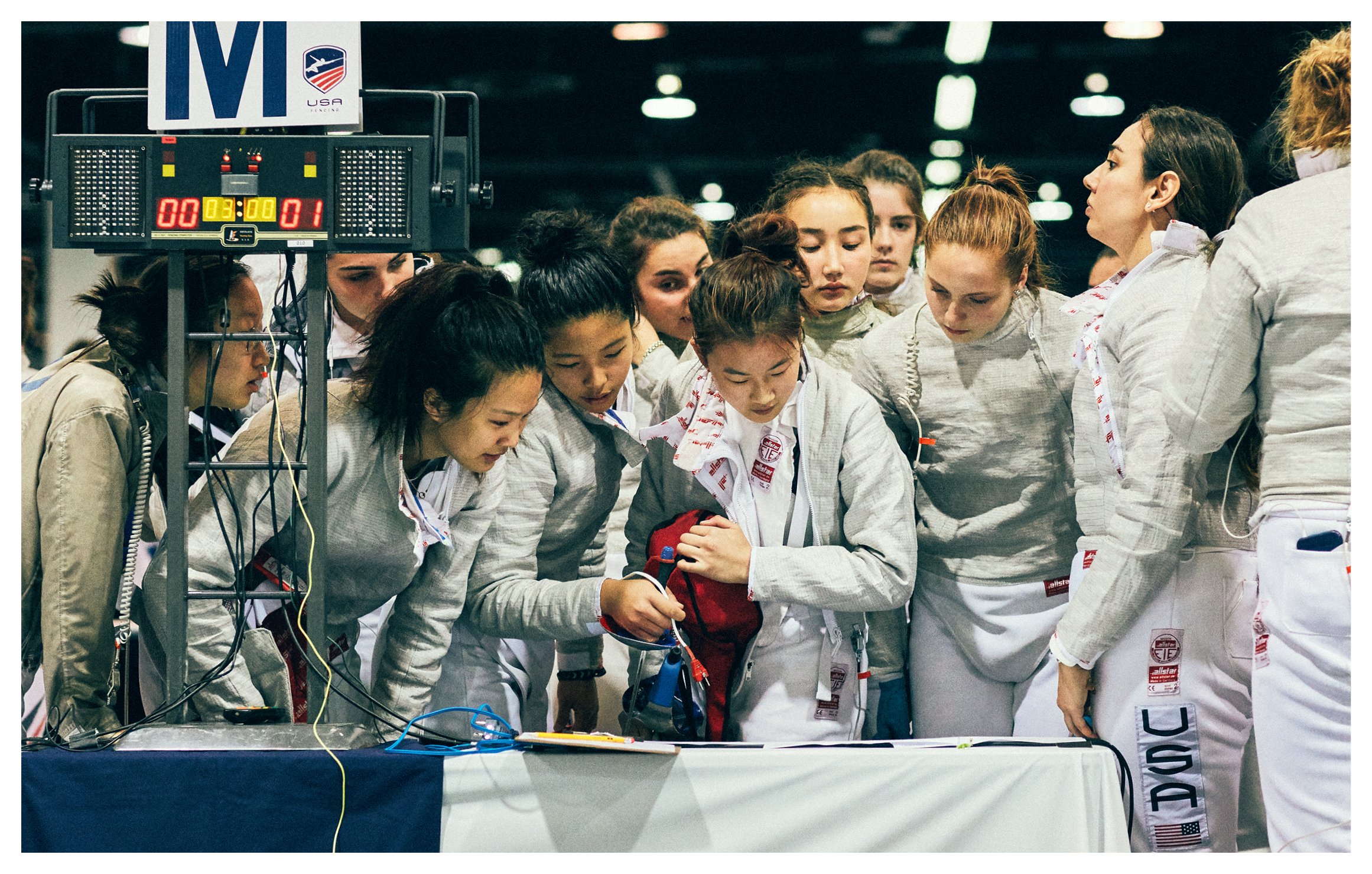 NORTH AMERICAN FENCING CHAMPIONSHIPS by Geoffrey Knott