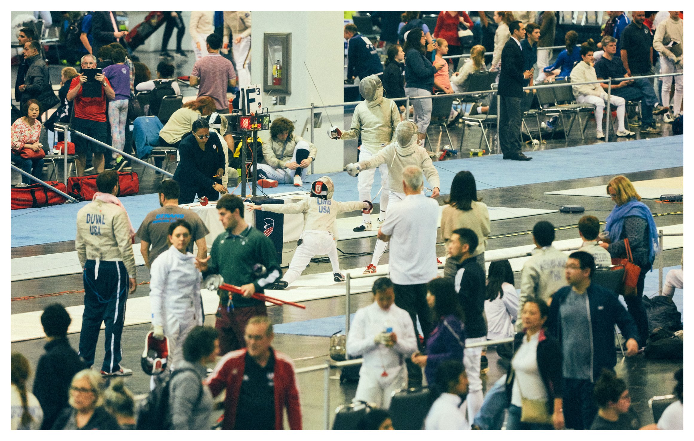 NORTH AMERICAN FENCING CHAMPIONSHIPS by Geoffrey Knott