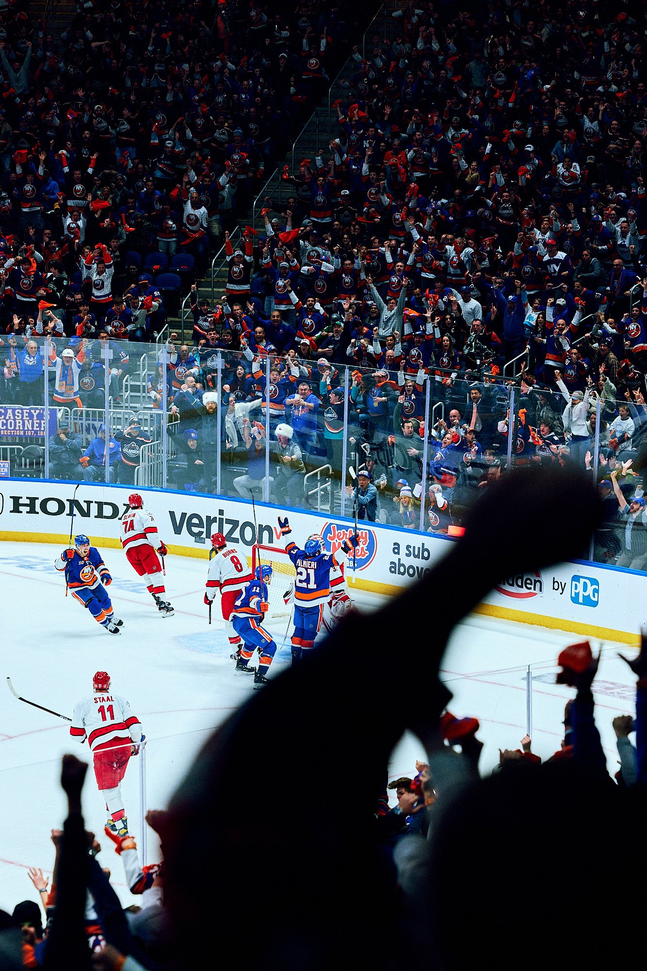 THE NEW YORK ISLANDERS by Geoffrey Knott